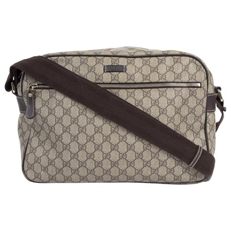 gucci canvas travel messenger bag|Gucci Messenger bag vintage.